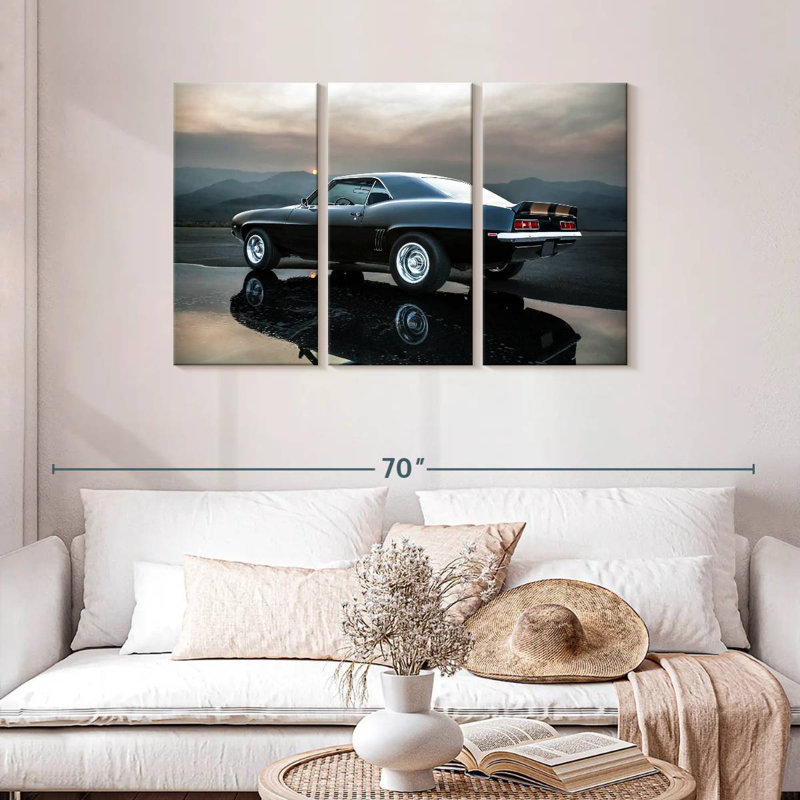 Mehar Muscle Car, 28" H x 45" W