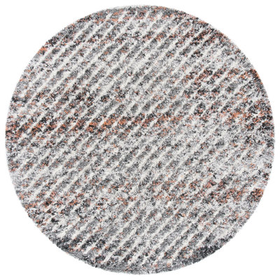 Reynoso Shag Performance Abstract Rug