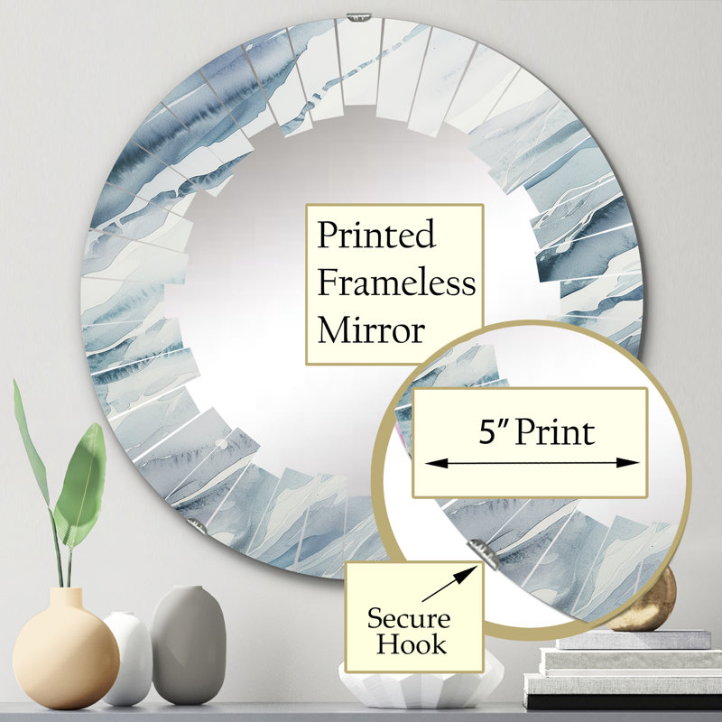 Miroir Matinicus, 24 po x 24 po