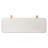 Baxton Studio Belden Boucle Upholstered Wall-Mounted Headboard - Padded Cushion Panel With Faux Leather Piping, Modern Bedroom Accent Piece, Cream, Queen