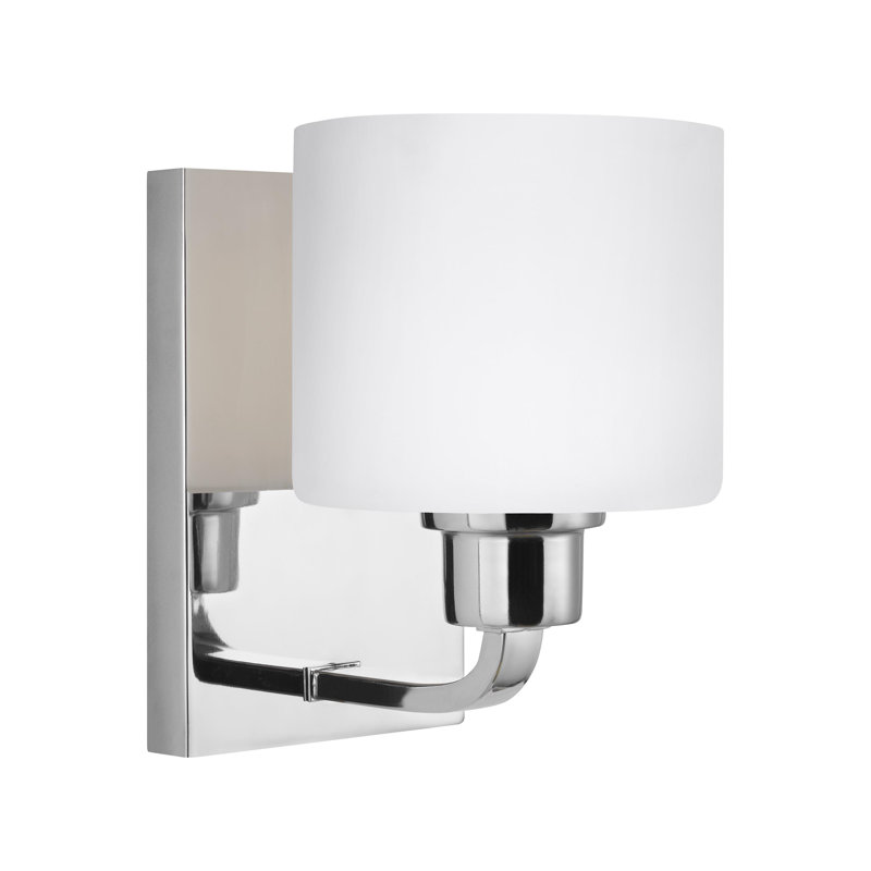 Canfield One Light Wall / Bath Sconce from Generation Lighting , No, No, Chrome