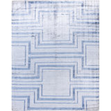 Overdyed One-of-a-Kind Rectangle 8'3" X 10'4" Hand Knotted Area Rug