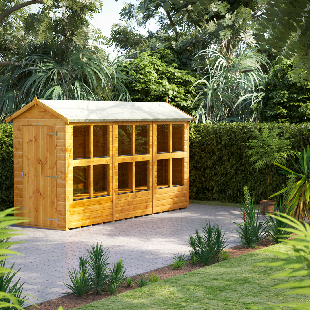 Powersheds 12 x 4ft Timber Tongue & Groove Potting Shed