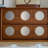 Creative design sense solid wood TV cabinet
