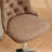 Swivel Barstools Adjusatble Seat, Modern Upholstered Bar Stools With Backs Comfortable Tufted For Home Pub And Kitchen Island, Set Of 2-653232567-653232587