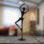 Rocky BALLET GIRL Iron Figurine 25cm-92166359