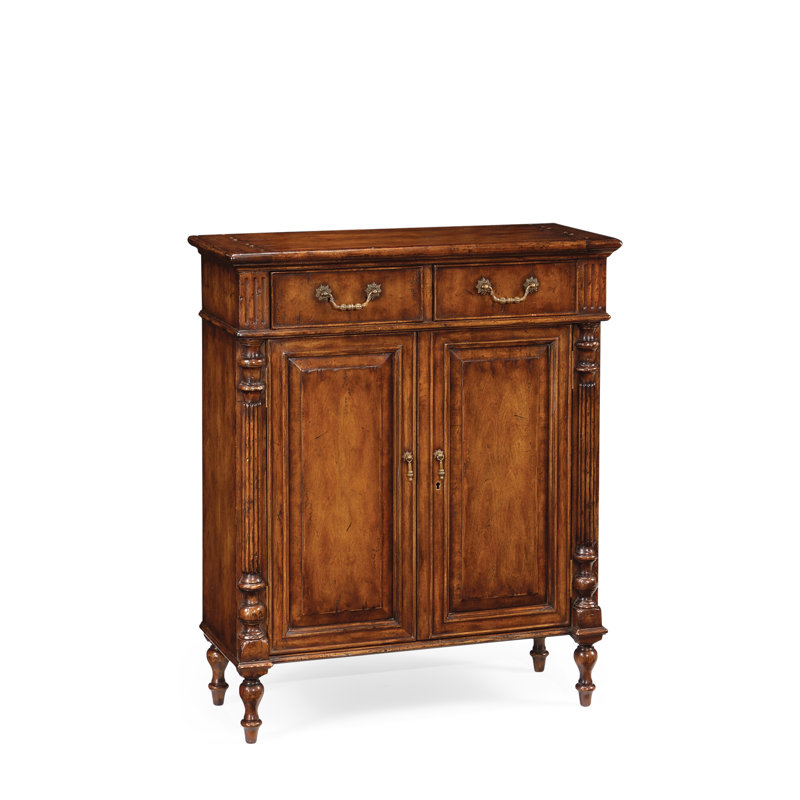 Country Farmhouse Solid Wood Accent Cabinet