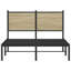 Borough Wharf Metal Bed Frame Without Mattress-308086433-308086438