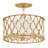 Estie Latticework Chandelier w/ Natural Alabaster Stones-103398884-103398885