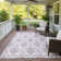 Machine Washable Indoor/Outdoor Bingel ACN2325 Damask Rug
