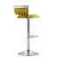 Tabouret de bar pivotant avec dossier Ginko-882844513-879315297