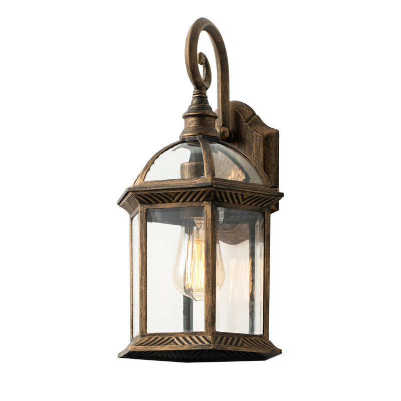 Antique Brass 39.5cm H Outdoor Sconce