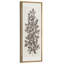 Illustration botanique rétro de branches feuillues denses - grande impression sur toile encadrée dans la chambre principale-1211317391-1211317389