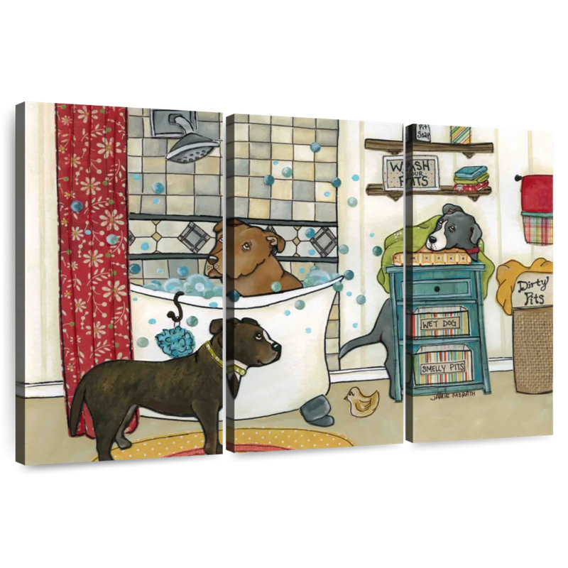 Brampt Wash Your Pits, 20" H x 33" W