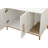 Cat Litter Box Enclosure With Scratching Mat