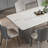 Luxury-modern minimalist rectangular table set-2049732339-2049732338