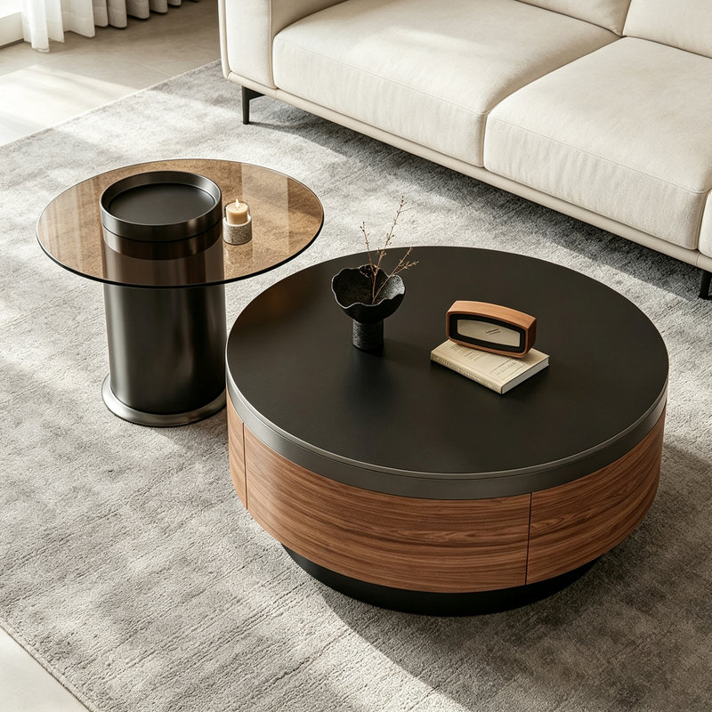Table basse French Minimalist Luxury