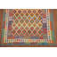 Tapis oriental géométrique Kilim 5 x 6