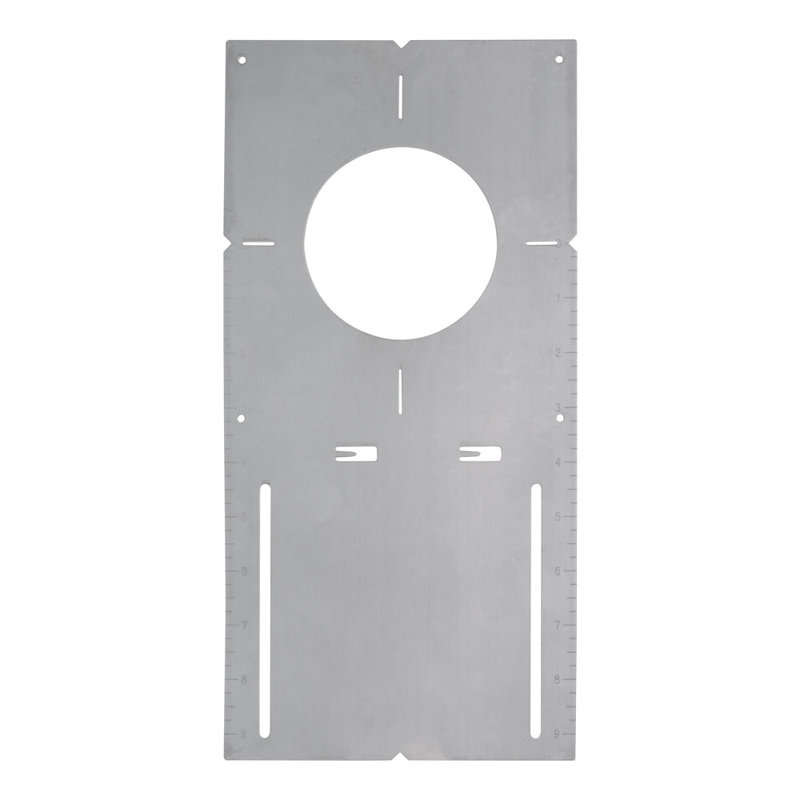 Plaque de fixation 3 pouces pour nouvelle construction
