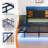 Floating Bed Frame With Charging Station, LED Bed Frame With Storage Headboard-445040599