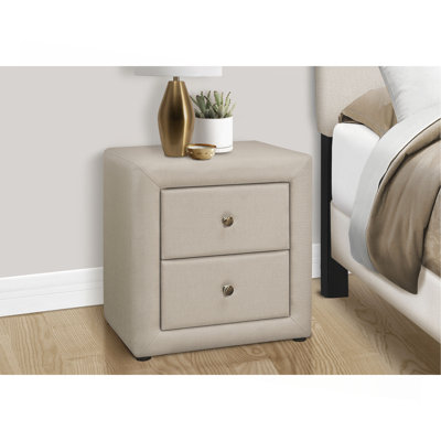Table de chevet, table de chevet, bout, côté, lampe, tiroir de rangement, chambre à coucher, revêtement, transitionnel
