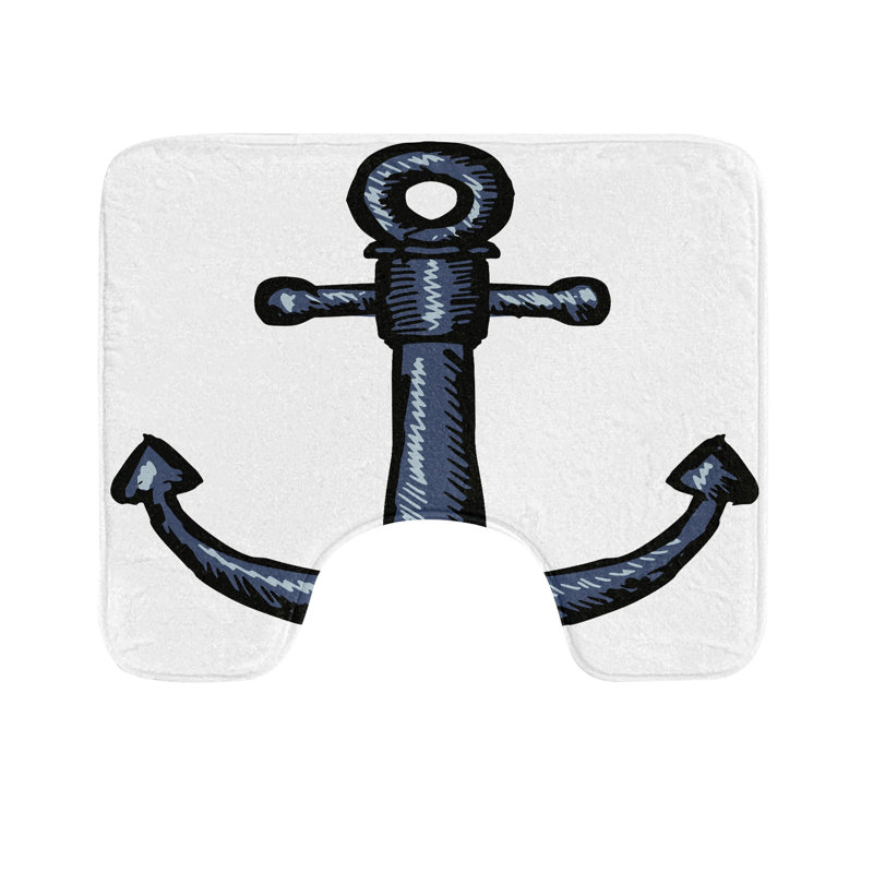 Tapis de salle de bain en U Ocean