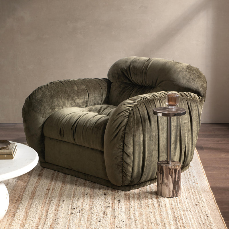 Chaise d'appoint Sydney, Olive Green