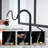 Clihome Kitchen Faucet with Soap Dispenser-87820076