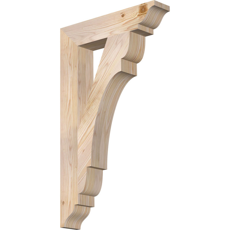 Support olympique traditionnel, Douglas (lisse), H 30 po x l 3,5 po x P 18 po