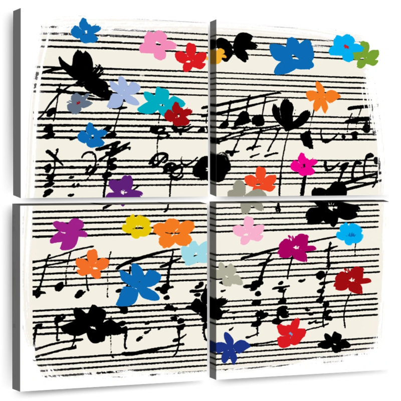 Abarca Music Notes, 50'' H x 50'' W