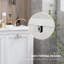 Armoire de salle de bain inclinable HOMcom