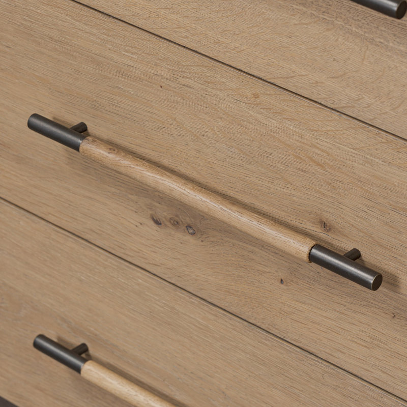Eden 6 Drawer Dresser-Aged Smoked Oak