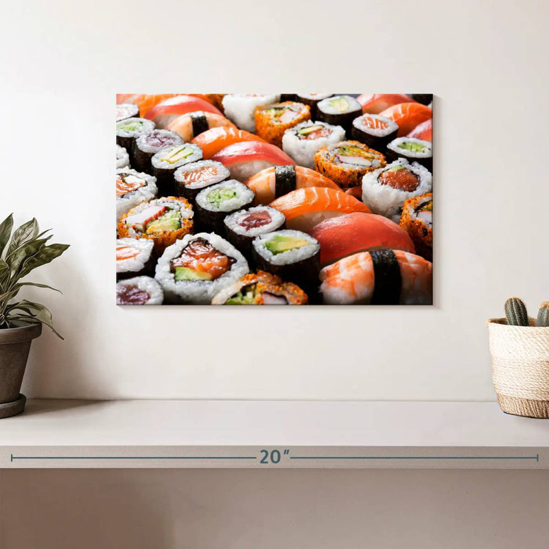 Ensemble à sushi Yarlin, H 8 po x l 12 po