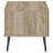 Balboa Distressed Pine Square Engineered Wood Side End Table