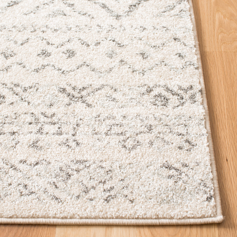 Talarico Geometric Hand Woven Area Rug, Rectangle 91 x 152 cm