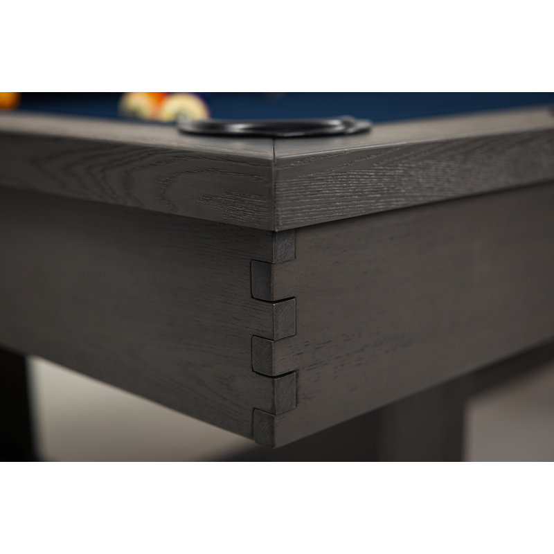 Hank Slate Pool Table In Marble  Grey With Professional Installation Included