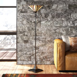 Jacir 70.5'' Bronze Torchiere Floor Lamp