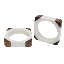 Quatro Napkin Rings - White-1125975987