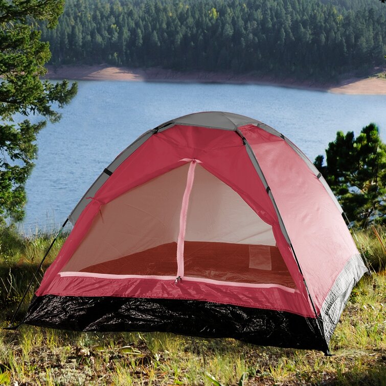 Wakeman Outdoors Camping Tent with Carrying Bag - Lightweight Tent