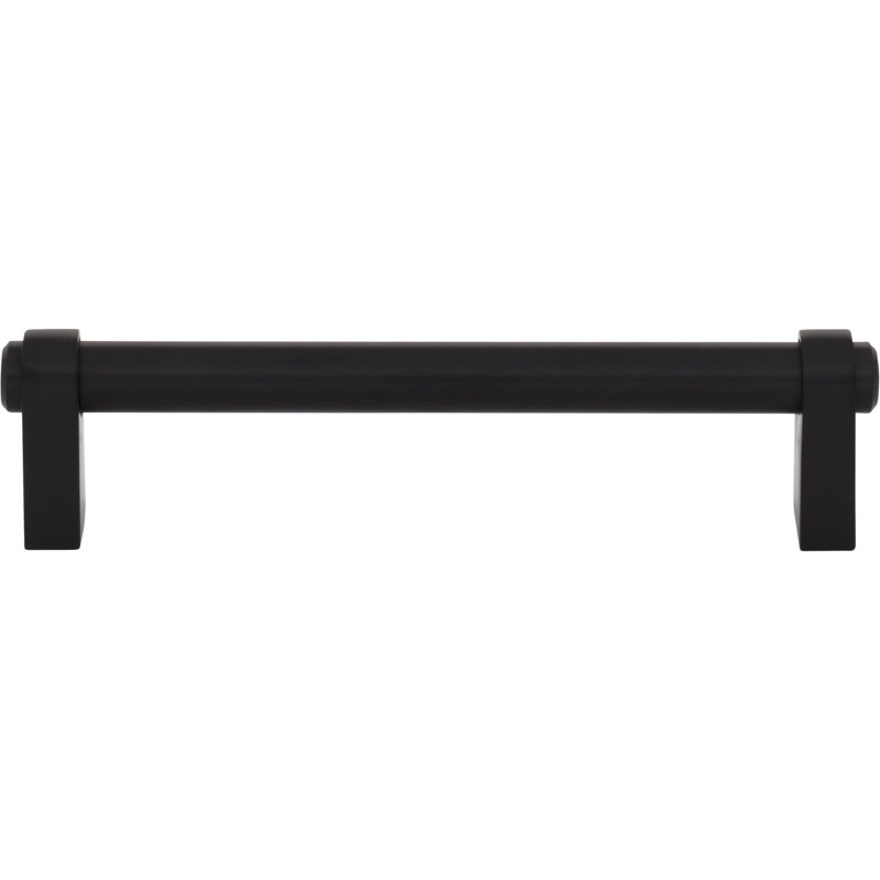 Lawrence Bar Pull, Flat Black, 5 1/16" Center To Center
