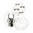 3 Piece Ceramic Dinnerware Set