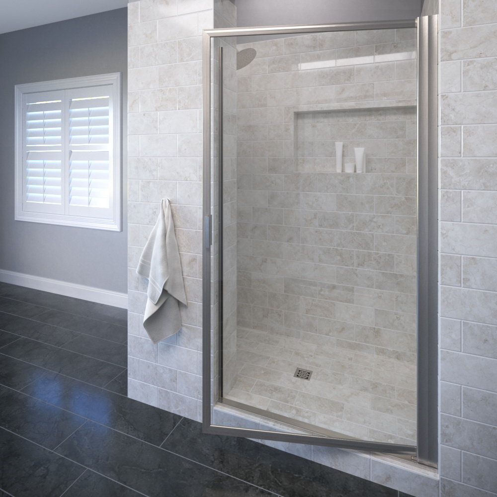 Sopora 22.5" W x 67" H Pivot Framed Shower Door Basco 