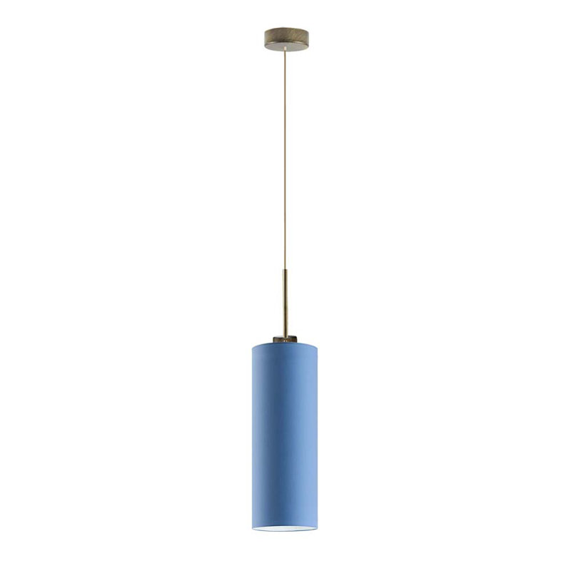 Avaia 1 - Light Single Pendant, Blue, Antique Gold