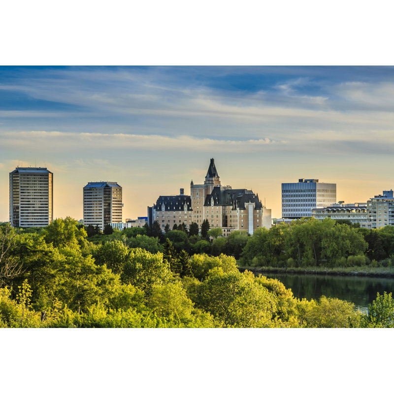 Saskatoon Landmark - Photographie sur toile tendue, L 12 po x H 8 po