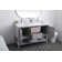 Heath 54'' Single Bathroom Vanity with Engineered Marble Top