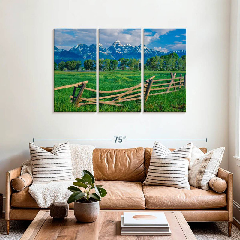 Alvord Rustic Mountain, 36" H x 57" W