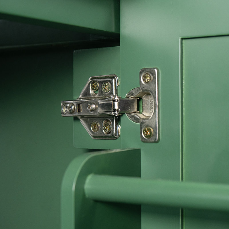 Bathroom Vanity with One Tip-out Drawer, Green