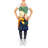 No Pattern Bib Apron