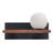 Cahmari Globe LED Wallchiere with Wireless Charger-1210969716