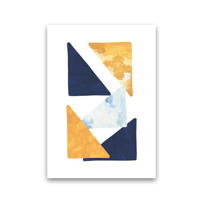 Horizon Abstract Triangles by Pixy Paper - Print